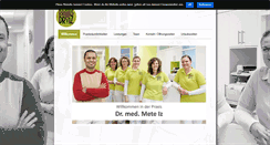 Desktop Screenshot of dr-iz.de